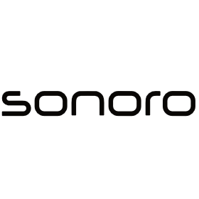 Logo sonoro zwart