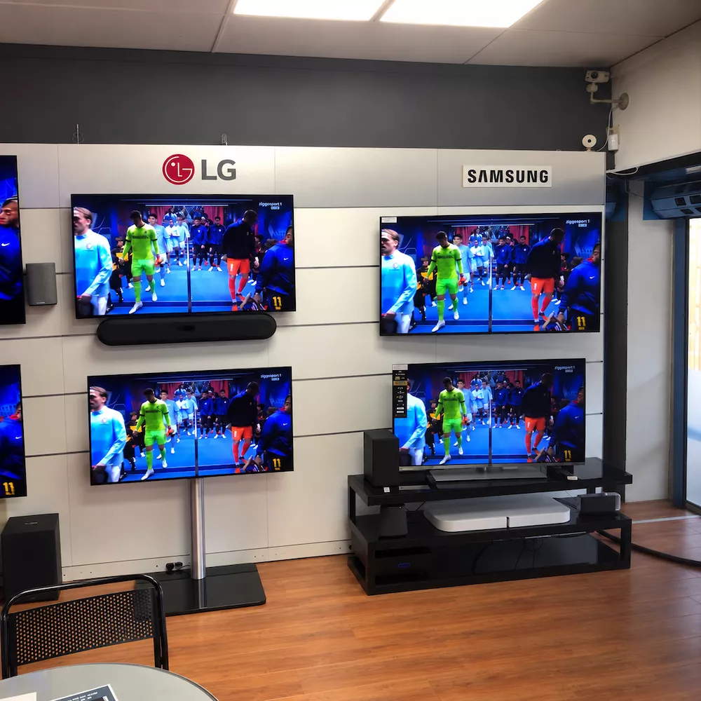 Lg samsung tvhoek